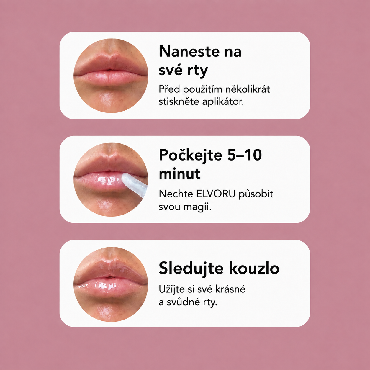 ZDARMA Elvora: Hyaluronic Acid Lip Plumper