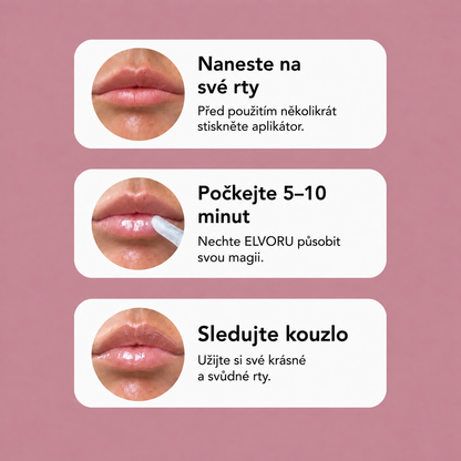 ZDARMA Elvora: Hyaluronic Acid Lip Plumper